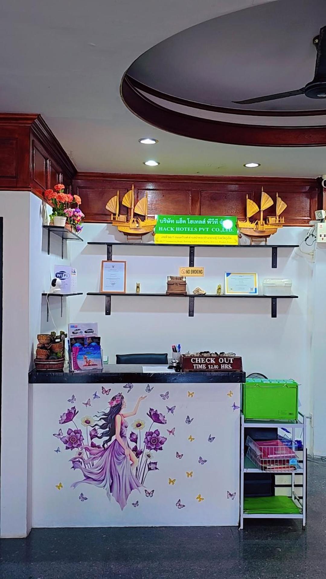 Hack Patong Beach Hotel Kültér fotó